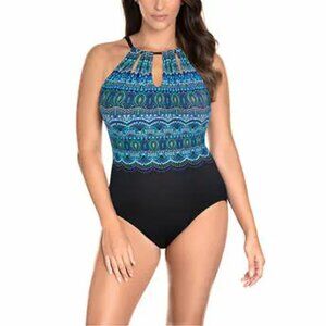 NEW Miradonna Swimsuit by Miraclesuit | Blue Design